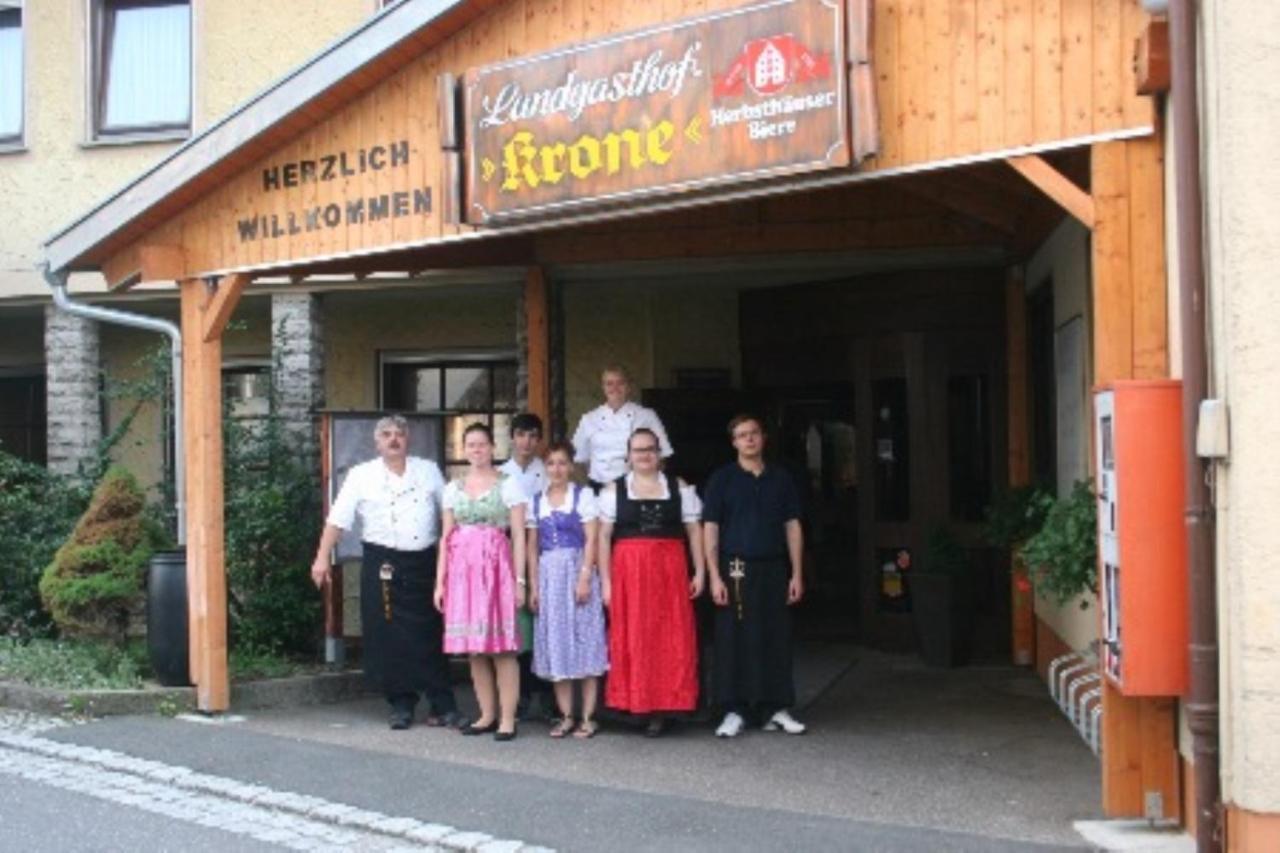 Landgasthof Zur Krone Krautheim Zewnętrze zdjęcie
